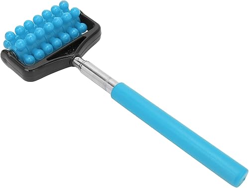 Miniatura 6 de Ymiko Barra de masaje, barra de masaje de yoga para hombres y mujeres, herramienta de masaje corporal granular, rodillo telescópico, barra de masaje