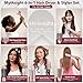 Mythsight StyleVibe 6-in-1 Air Styler, Hair Dryer & Blow Dryer Brush with Travel Case - Auto Wrap Curls (L/R), Fast Drying, Thermal Round Brush for Smooth Blowouts & Frizz-Free Volume, No Heat Damage