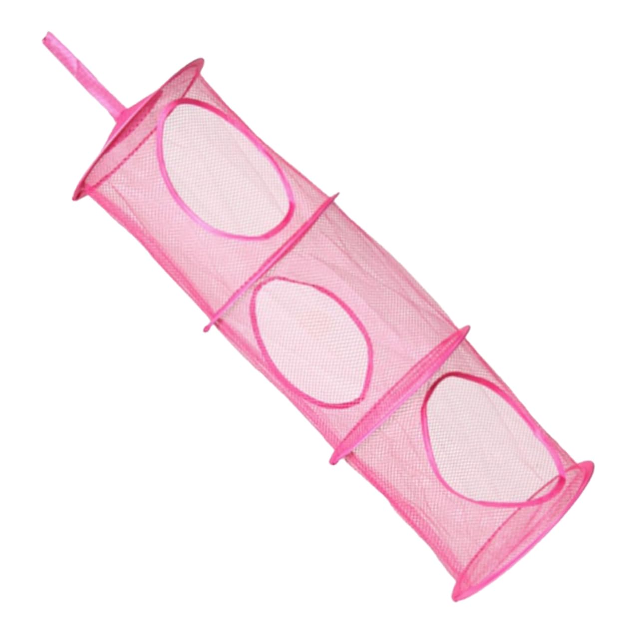 GLEAVI Multi Hanging Organizer for Sundries Collapsible Mesh Storage Bag Stylish Breathable Design for Home Travel and Dorm Use Easy Access and Space Saving