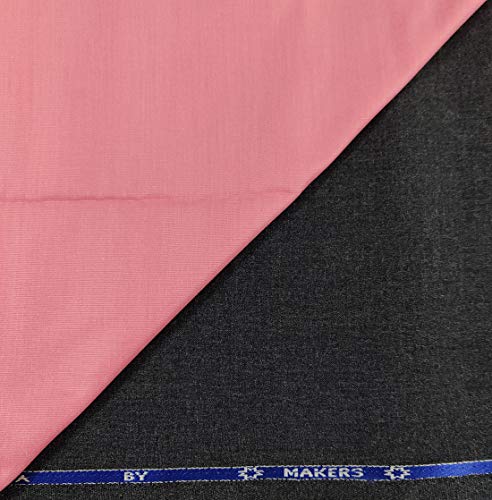 Image of Raymond Fabrics Makers Men's Unstitched Poly Cotton Printed Shirt and Trouser Fabric Set - Gift Pack (Multicolour Free Size)