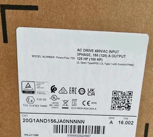 New 20G1AND156JA0NNNNN 755 125HP Drive 20G1AND156JA0NNNNN