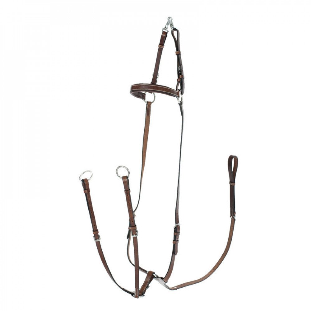 HORZE verstellbares Hunter Vorderzeug, Braun, P
