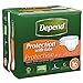 Depend Protection with Tabs Maximum Absorbency, Large, 16 Count(Pack of 3)