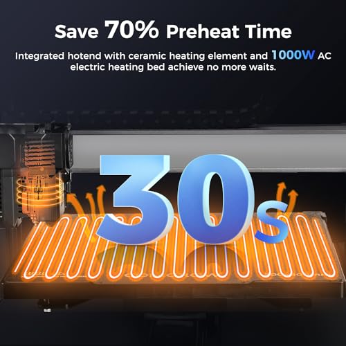 Image of Sovol T300 3D Printer Max Speed up to 600mm /s, Klipper Firmware 300℃ All-in-one Hotend 30s Preheat Time 81-Point Auto Leveling 95% Pre-Assembly All Metal Body 11.8 * 11.8 * 13.8in