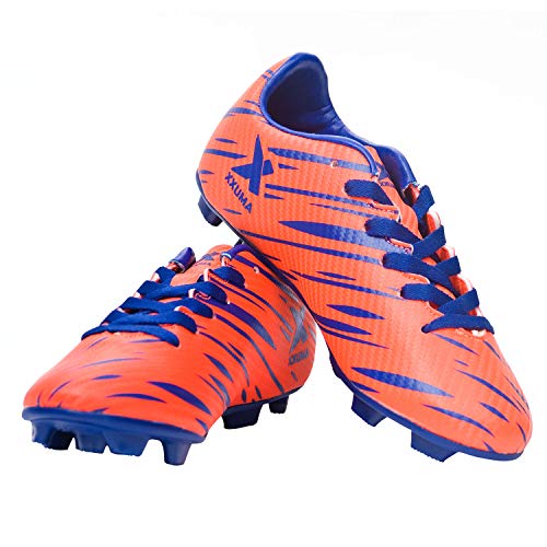 Image of XXUMA Unisex Faux Leather TPU Sole Football Shoes Durable Lightweightand Enhanced Grip