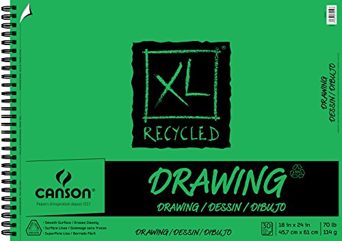 Canson XL Recycled Drawing Pad, 18