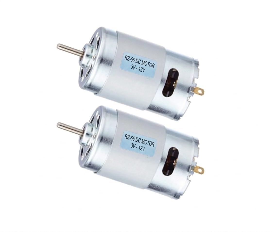 12V DC RS-555 Motor Multipurpose Brushed Motor for DIY applications PCB Drill (Pack of 2)-image-41