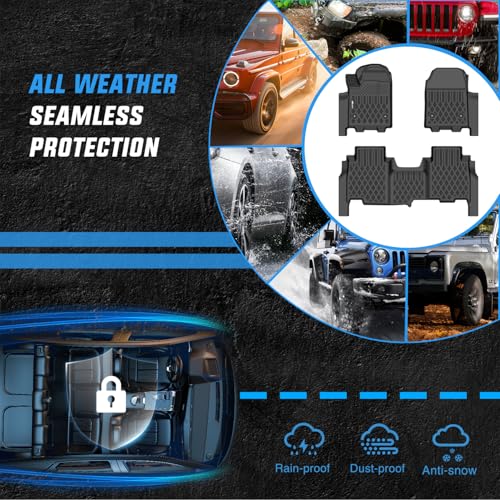 Image of Nilight Floor Mat for Chevy Chevrolet Silverado EV RST Only 2024 2025 2026