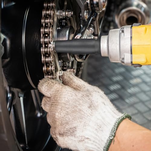 Douille à choc profonde 3/8 en acier chrome vanadium traité de haute qualité - 8
