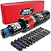 Aurlloct Handschlagschrauber, 1/2 Zoll Schlagschraubendreher-Set, Reparaturwerkzeug, Schraubenlöser-Satz, Entfernen von Muttern und rostigen Schrauben, 13-teilig 13 Zoll günstig Kaufen-Aurlloct Handschlagschrauber, 1/2 Zoll Schlagschraubendreher-Set, Reparaturwerkzeug, Schraubenlöser-Satz, Entfernen von Muttern und rostigen Schrauben, 13-teilig