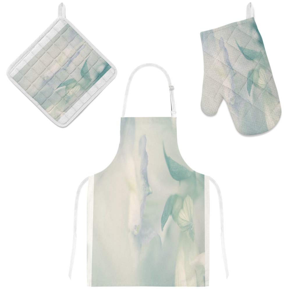 Tablier de cuisine surprise 3 pièces cadeau idéal pour cuisiner