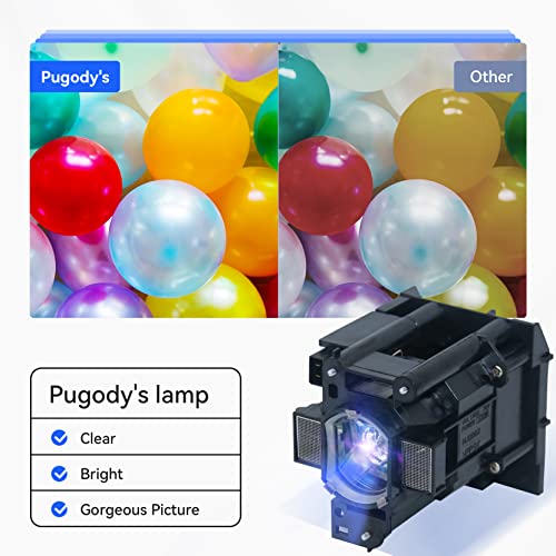 Lámpara de repuesto para proyector DT01291 Pugody miniatura 3