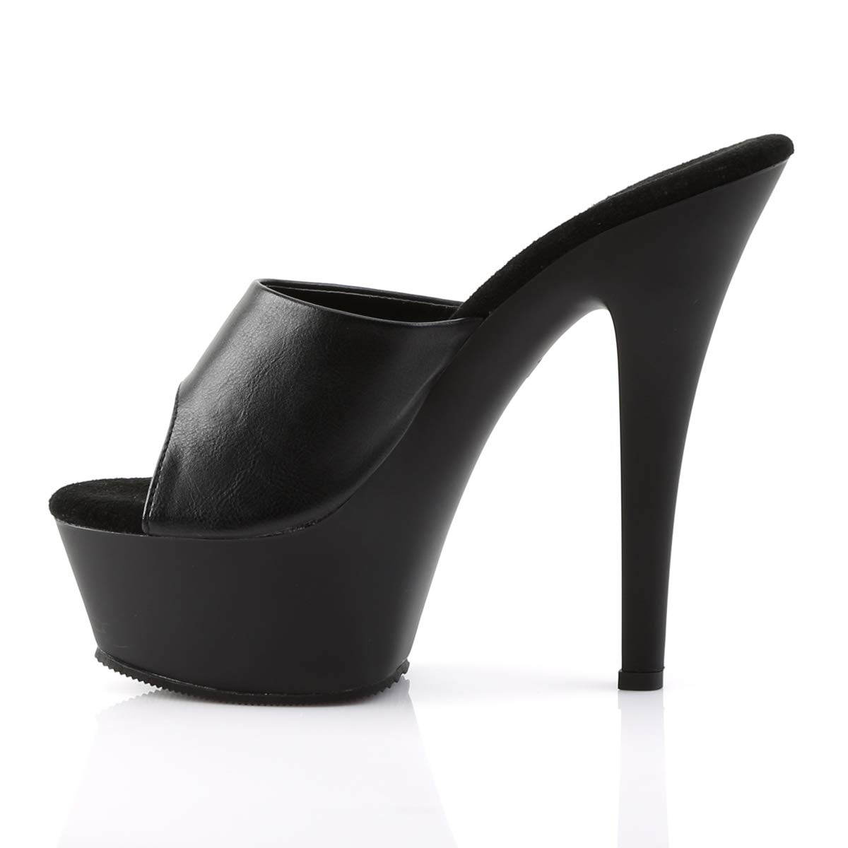 Pleaser Kiss 201 Sandales compensées Femme