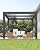 GarveeLife Louvered Pergola 10 ft x10', Outdoor Pergola with Adjustable Louvered Roof, Reinforced Aluminum Frame, Integrated Drainage System, Hardtop Gazebo for Patio, Deck, Gray