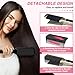 Flat Iron Comb Attachment to Clip On, Hair Straightener Accessory, Comb Attachment Used at Home and Salon for Hair Styling(Girls Pink)