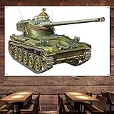 char amx 13 vtt Qualité supérieure : cette tapisserie est fabriquée en polyéthylène, qui est doux, durable, doux pour la peau, sans odeur, respectueux de l'environnement, légère et facile à accrocher ou à ranger pour une utilisation en intérieur ou en extérieur.