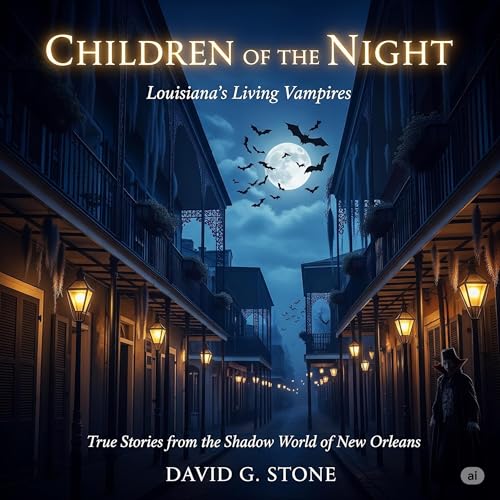 Page de couverture de Children of the Night: Louisiana's Living Vampires: True Stories from the Shadow World of New Orleans