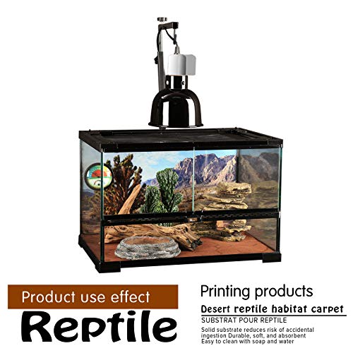 Mclanzoo 2Pcs Reptile Carpet 20 Gallon thumb #4