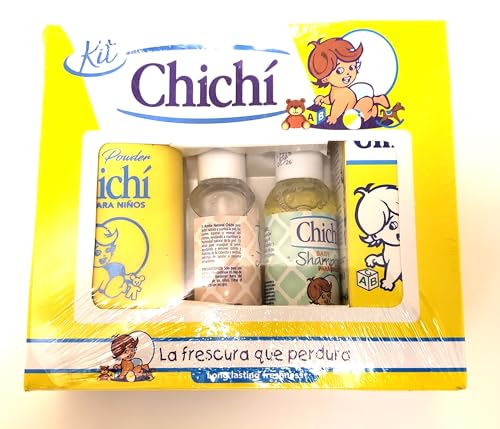 Image of Generic Chichi Baby Kit > Cologne 8oz > Baby Powder 8oz > Baby Oil 4oz > Baby Shamppo 4oz [Long Lasting Freshness], Yellow