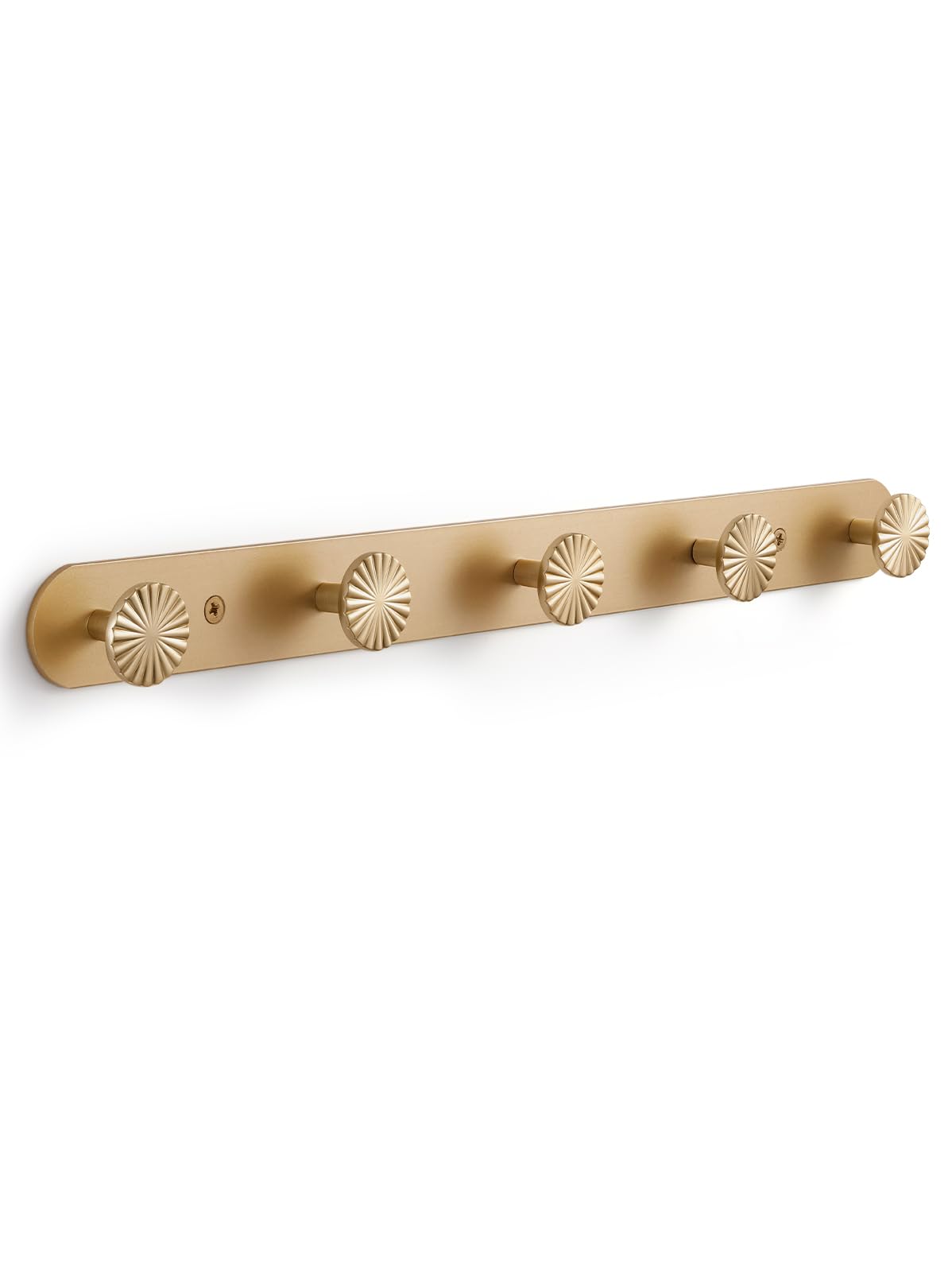 JIASENBAO 1 Pack Coat Rack Wall Mounted Champagne Bronze Towel Hooks for Bathrooms Wall Hooks for Hanging Robe Coat Hooks Kitchen Decorative Heavy Duty Zinc Alloy — image 1