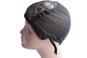 Adjustable Wig Caps for Making Wigs with Versatile Strap and Stretch Fit
