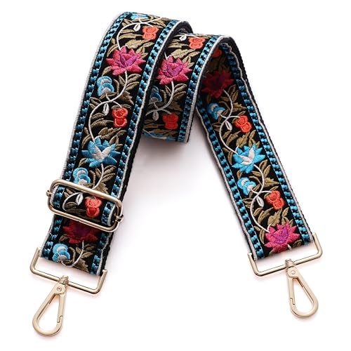 Image of S-Jacorry Purse Strap Replacement Crossbody Wide Shoulder Strap Adjustable Canvas Straps Handbag Strap Replacement Belts