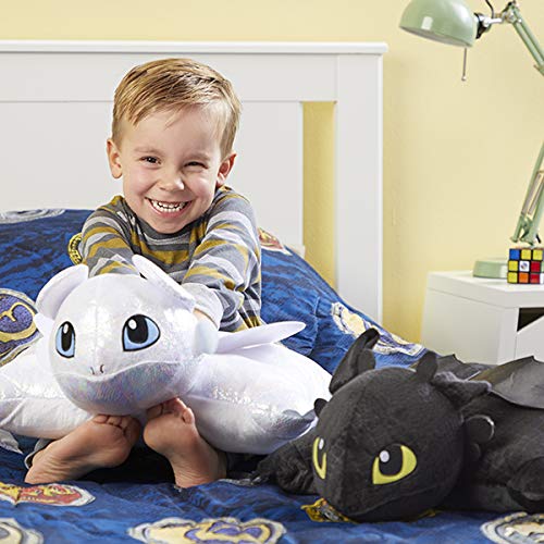 Pillow Pets 01203417L How To Train Your Dragon Toothless Plush - Nbcuniversal 16 Inch Stuffed Animal Toy thumb #3