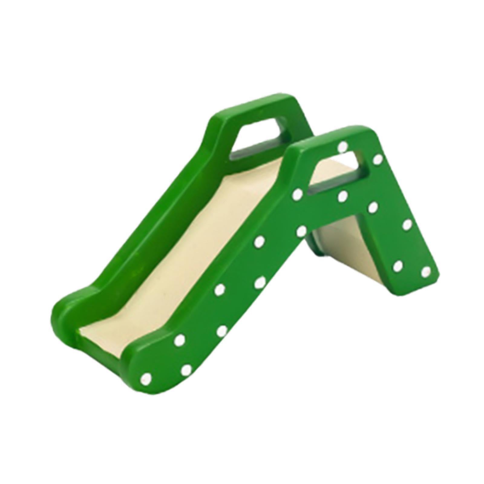 PIXZCSA Children Room Decoration Resin Slide Tabletop Toy Fun And for Creative Adorable Mini Slide Tabletop Ornament Kids Toy