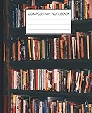 Composition Notebook - 110 pages - College Ruled (7.5 x 9.25): Library Books