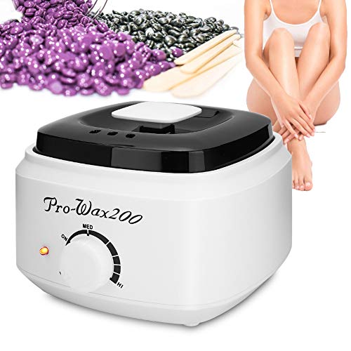 Máquina calentadora de Cera, máquina calentadora de SPA Profesional Salon, Calentador eléctrico de Cera de baño de parafina para Mujeres, Hombres, depilación y Otras Partes del Cuerpo.(EU)