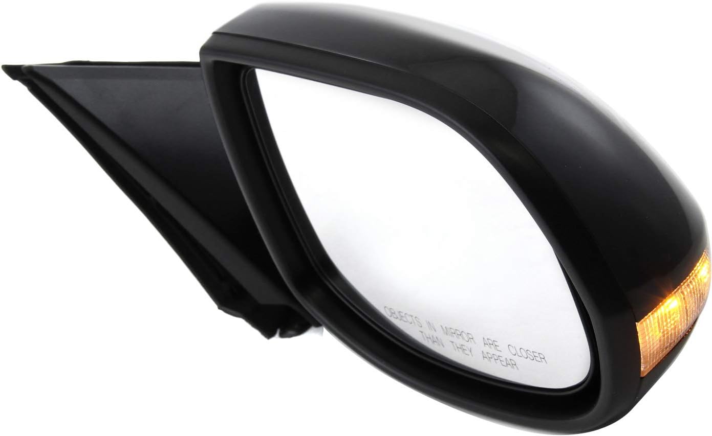 Kool Vue Passenger Side Power Heated Mirror for Acura TSX 2009-2014, Signal Light & Memory, Paintable, Automotive Exterior Accessories, Passenger Side Mirror Replacement