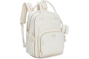 BabbleRoo Leather Diaper Bag - Chic and Functional for Modern Parents