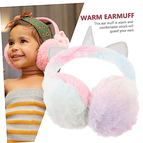 1pc Cute Unicorn Ear Muffs Ear Covers for Boys and Girls Winter Boy Girl Protection 6