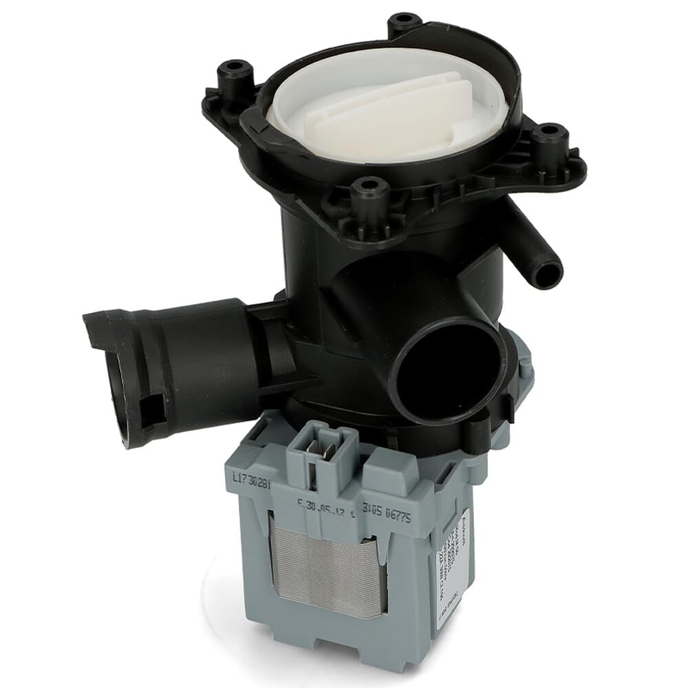 REPORSHOP - Bomba Desague Lavadora compatible con Balay 145338 144511 144971 Askoll