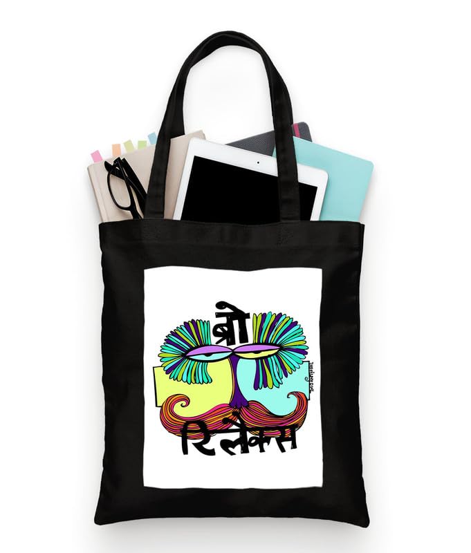Image of Women's Canvas Tote Bag | Durable 15kg Carry Bag with Zip | Multipurpose Shopping & College Bag