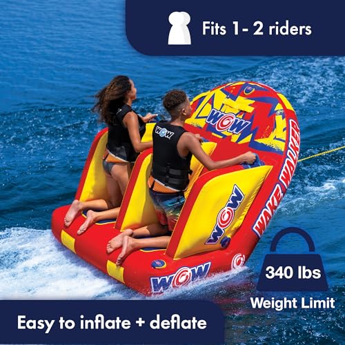 O'Brien 4 Person Towable Tube Rope 60 feet, Cyan/White