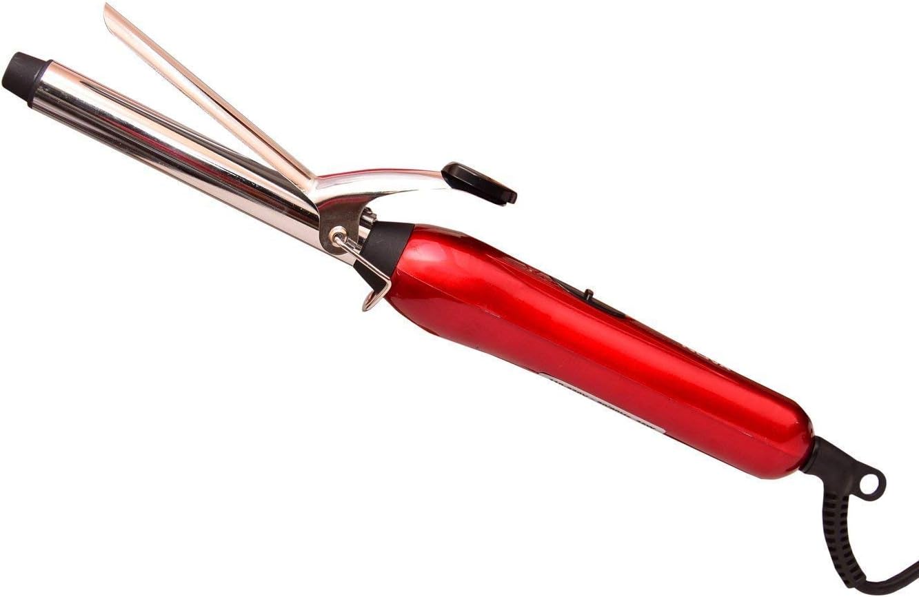 GADGETRONICS professional hair curler for women hair curlers tong and hair curler machine roller (RED)