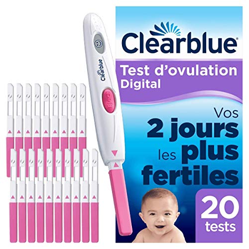 Test d'Ovulation Clearblue Digital Kit de 20 tests