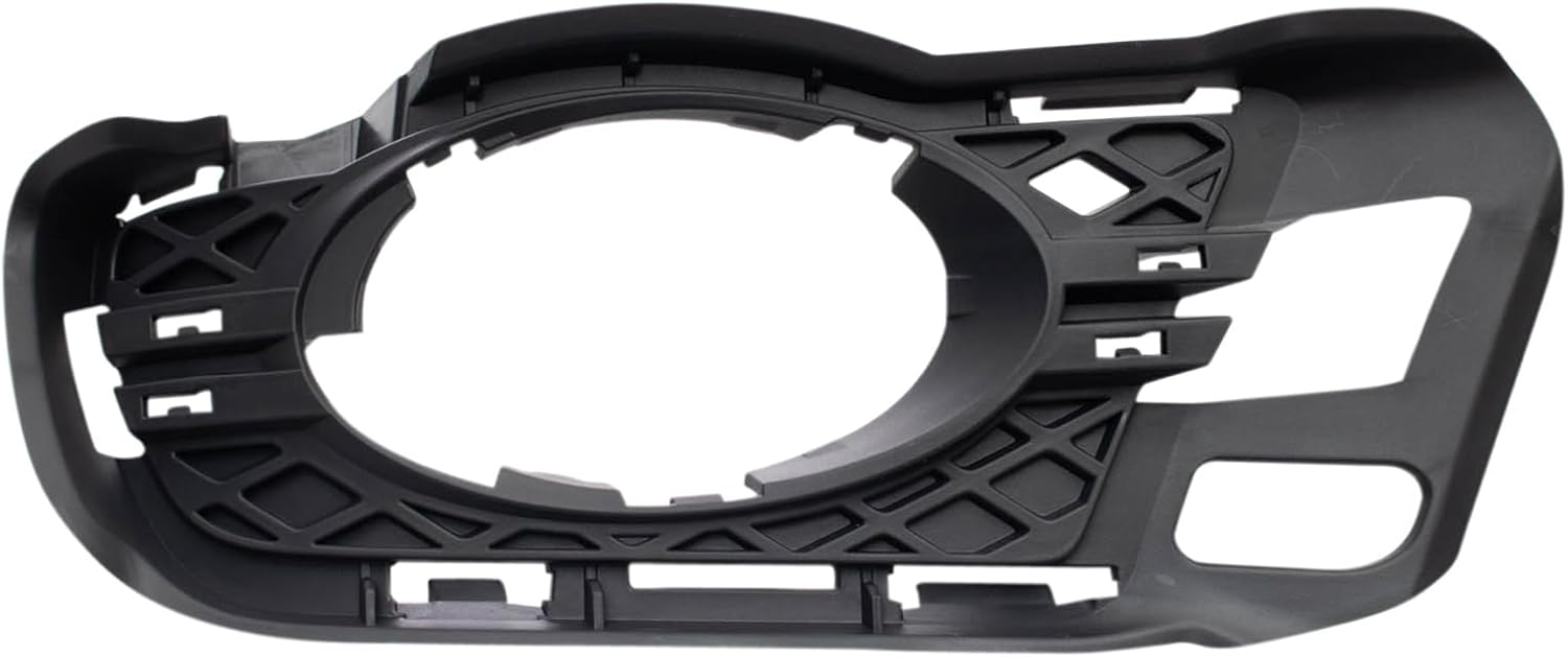 TRQ Front Left Fog Light Bezel Drivers Side Compatible with 2008-2011 Mercedes-Benz C300 C350 MB1038139 BDA13513