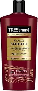 TRESEMMÉ Keratin Smooth & Straight Shampoo.