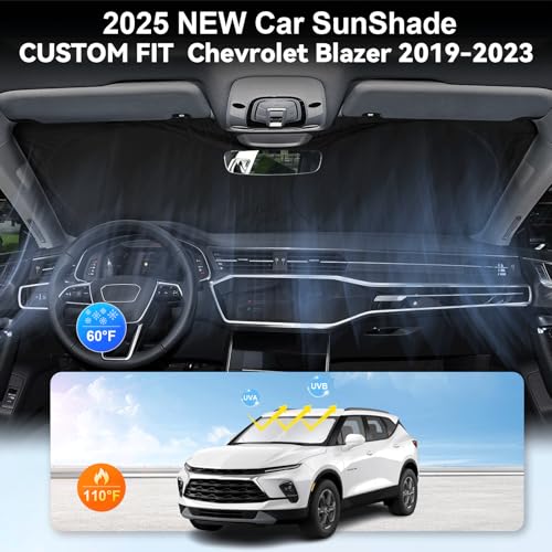 Image of for Chevy Chevrolet Blazer Sunshade Windshield Sun Shade Fit 2019-2026