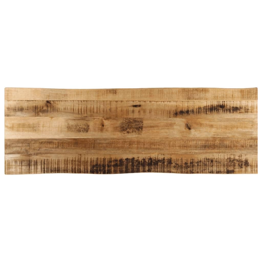 Plateau en bois naturel 120x40x3.8cm pour fabriquer sa table