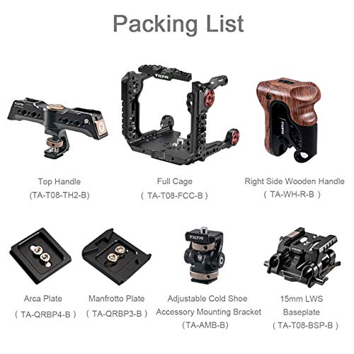 Black - TILTA TA-T08-D-B fotocamera Camera Cage