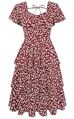 Red-white Yellow Floral