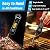 Biison Meat Thermometer Digital, Instant Read Meat Thermometer for Grill and Cooking, IP66 Waterproof Food Thermometer for Kitchen and Outside, BBQ, Turkey, Candy, Liquids, Beef