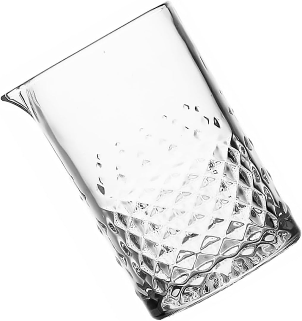 Alipis 1pc Professional Thick Bottom Crystal Mixing Glass Stirring Glass for Cocktails Drinks and Beverages for Home and Professional Bartending