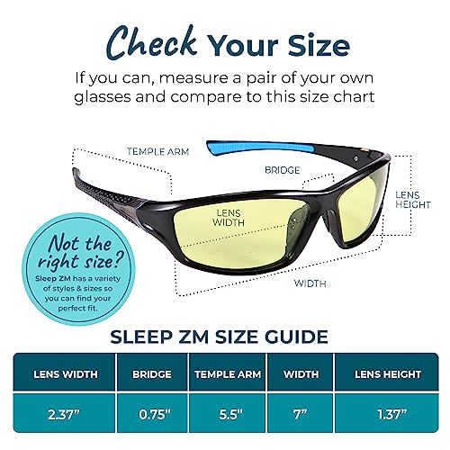 Image of Sleep ZM Sports Blue Light Glasses Indoor & Outdoor - 87% Photochromic