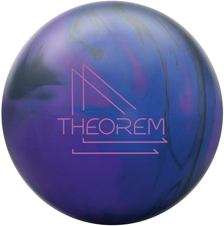Track PRE-DRILLED Theorem Solid Bowling Ball - Black/Royal/Grape(This Item Includes a Free Bowlerstore Rubber Shammy- Colors Will Vary for The Shammy)