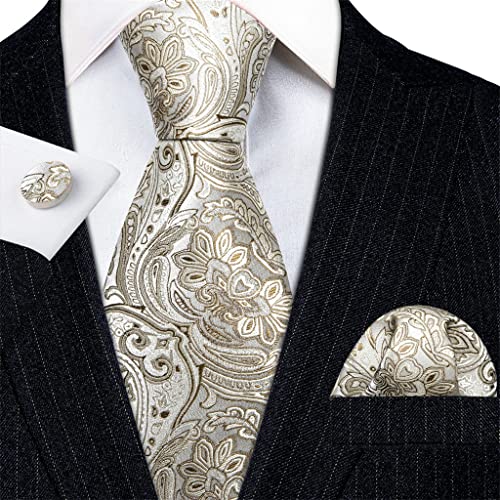 Set de corbata, pañuelo y gemelos para hombre miniatura 2