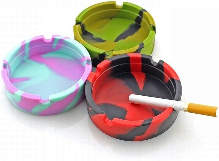 UkGlass Smoking Accessories Kit - Metal Rolling Tray, Ash Tray , Smell Proof Air-Tight Stash Bags, & More - Smoking Accessories (Rolling Tray Kit)